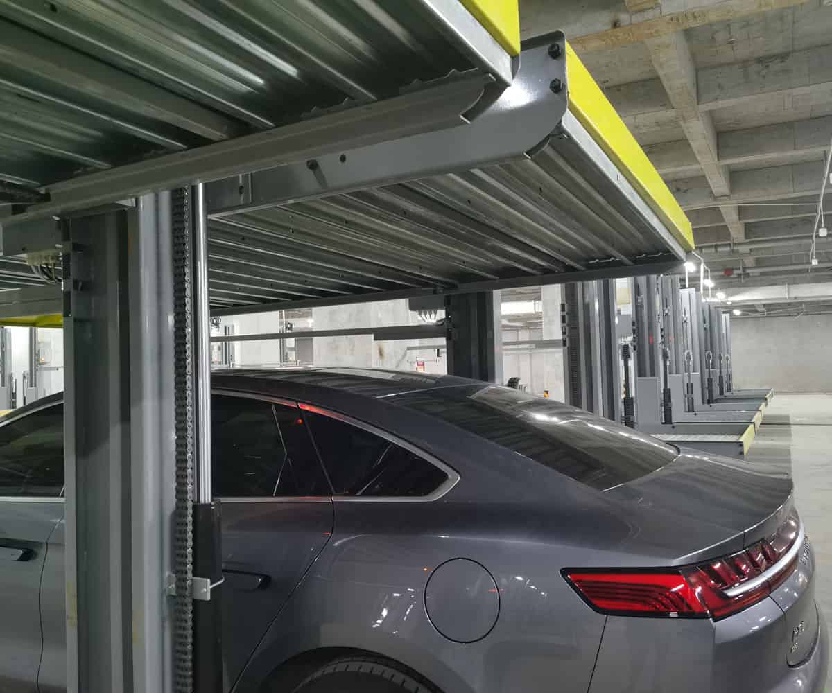 水城縣四柱簡易式立體車庫停車設(shè)備價格