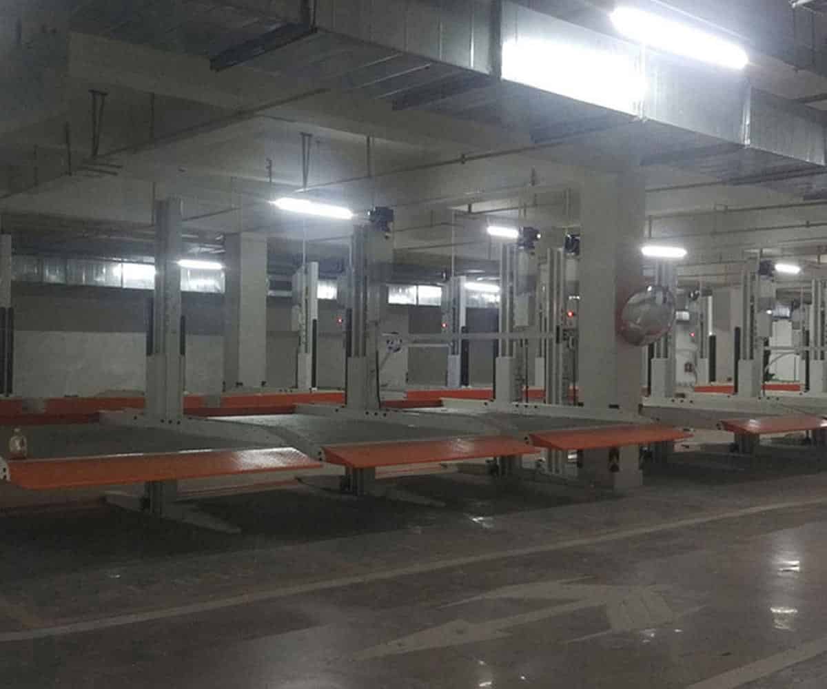 正安縣2層簡易升降類機械式停車設(shè)備過規(guī)劃