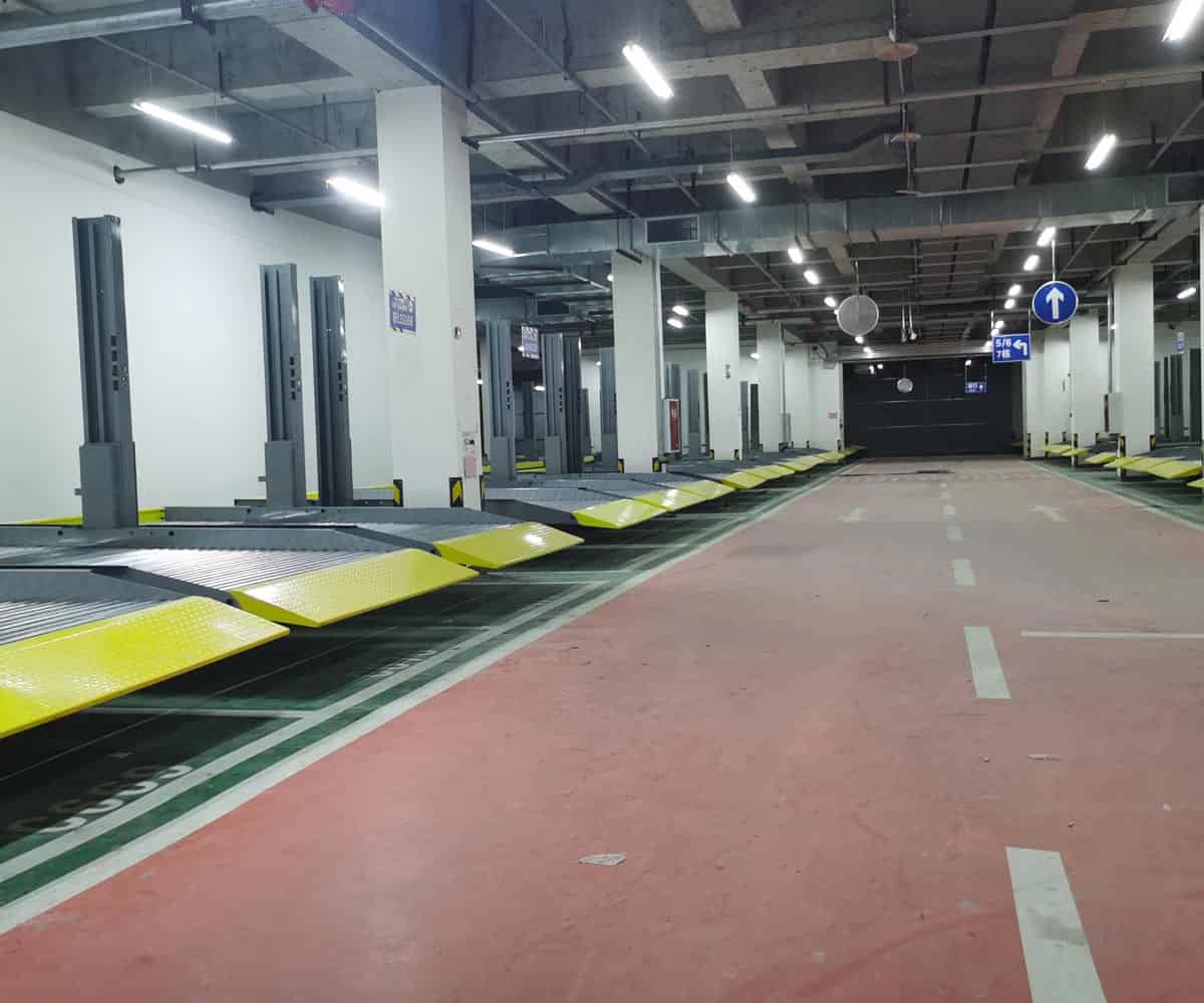 金沙縣PSH左右橫移機(jī)械式停車位改造