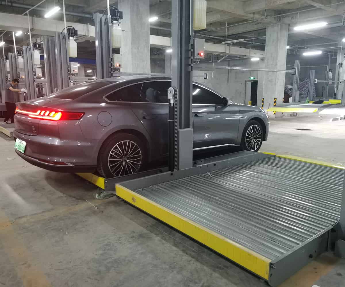 道真縣2柱立體車庫停車設(shè)備出租