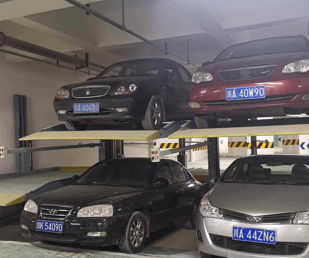 荔波縣地下室簡易升降類機(jī)械停車庫拆除