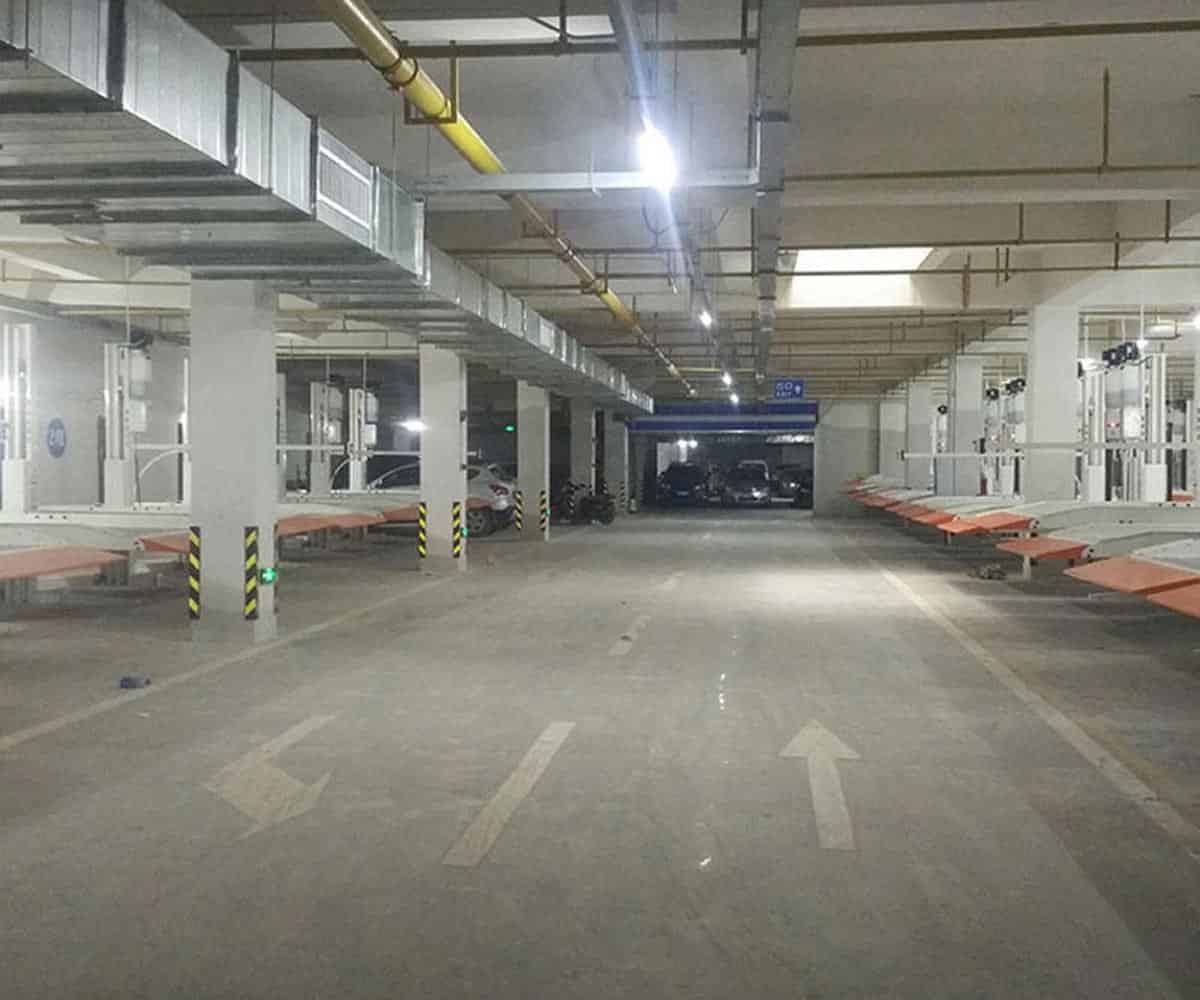 龍里縣兩柱升降式機(jī)械停車設(shè)備拆除