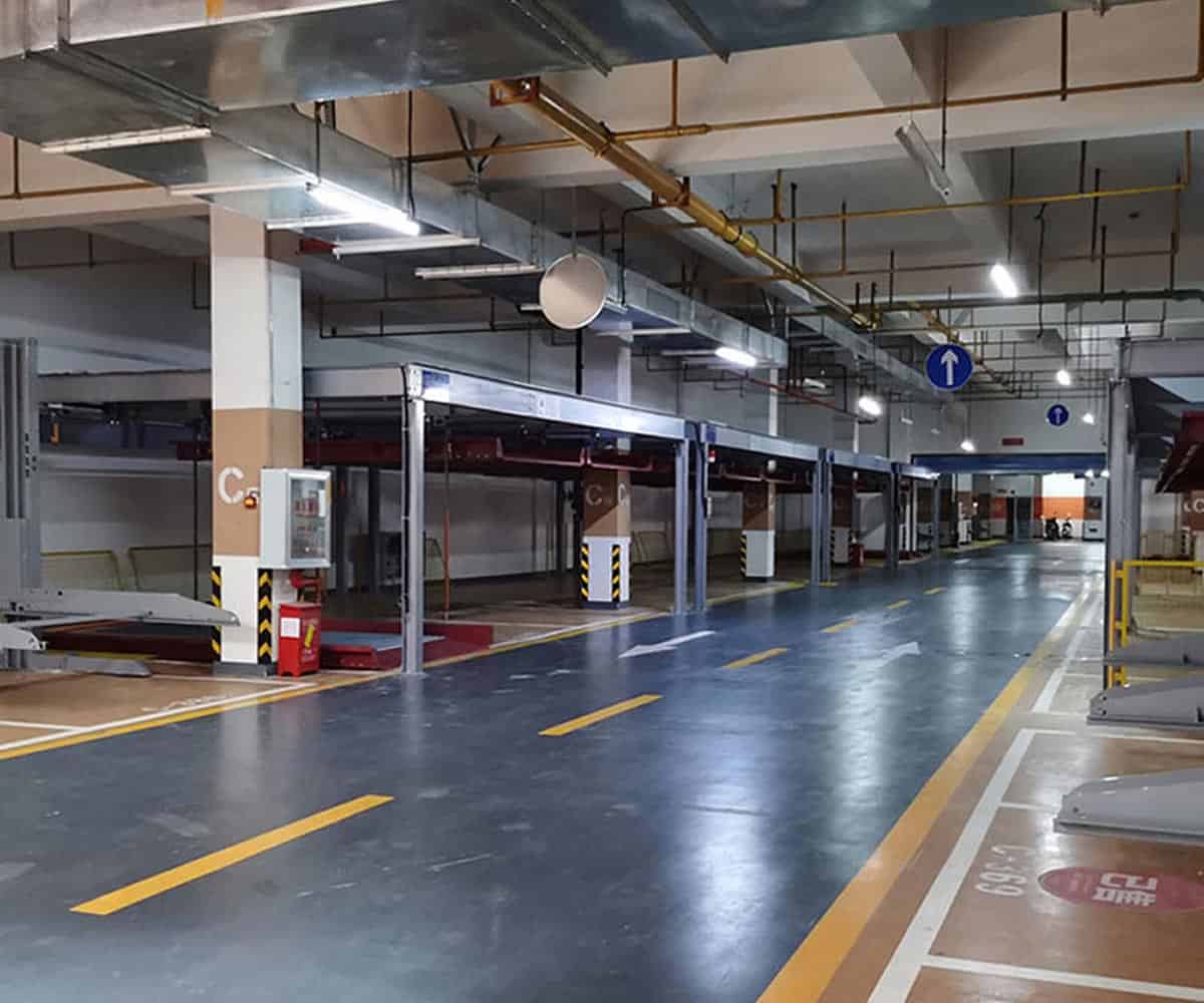 道真縣地下室升降式機械立體停車設(shè)備二手