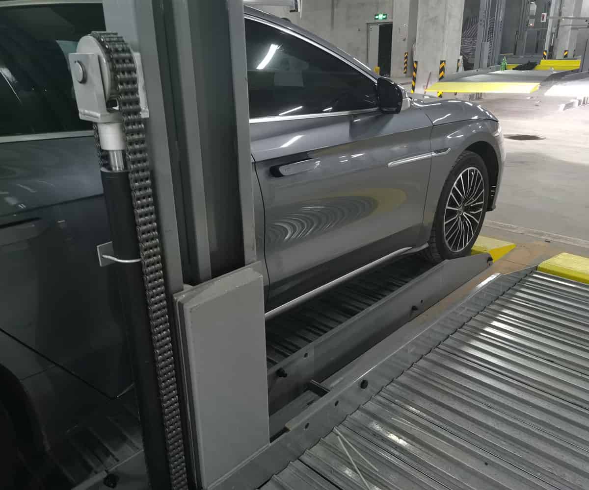 水城縣四柱簡易類立體車庫停車設(shè)備二手