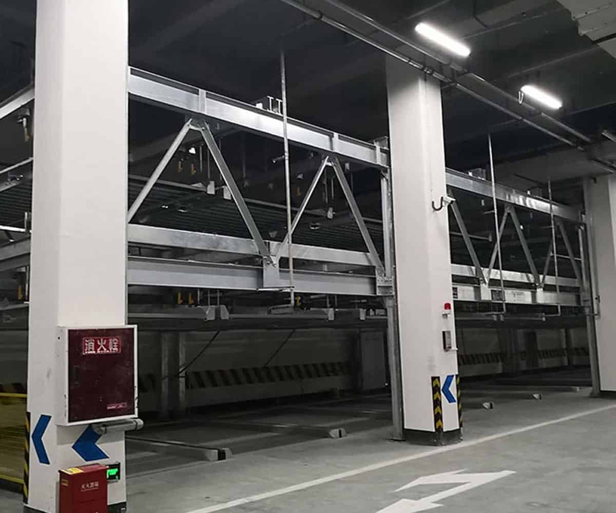 錦屏縣四柱機(jī)械式立體停車設(shè)備過規(guī)劃