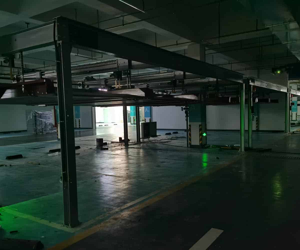 道真縣地下室2層簡易升降機械式停車庫