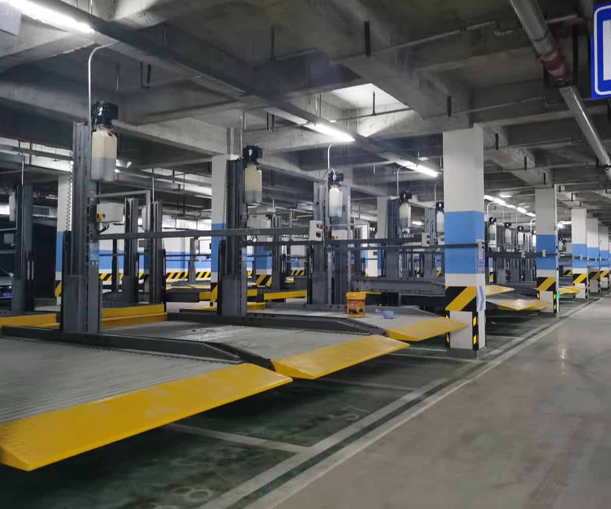 赫章縣地下室兩層機(jī)械車庫