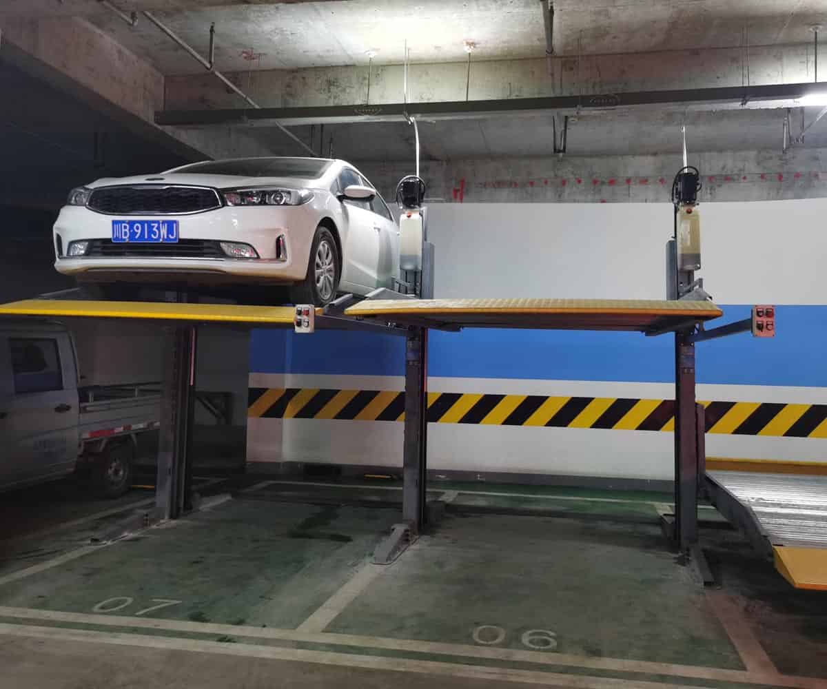 龍里縣小區(qū)家用簡(jiǎn)易式機(jī)械式立體停車設(shè)備