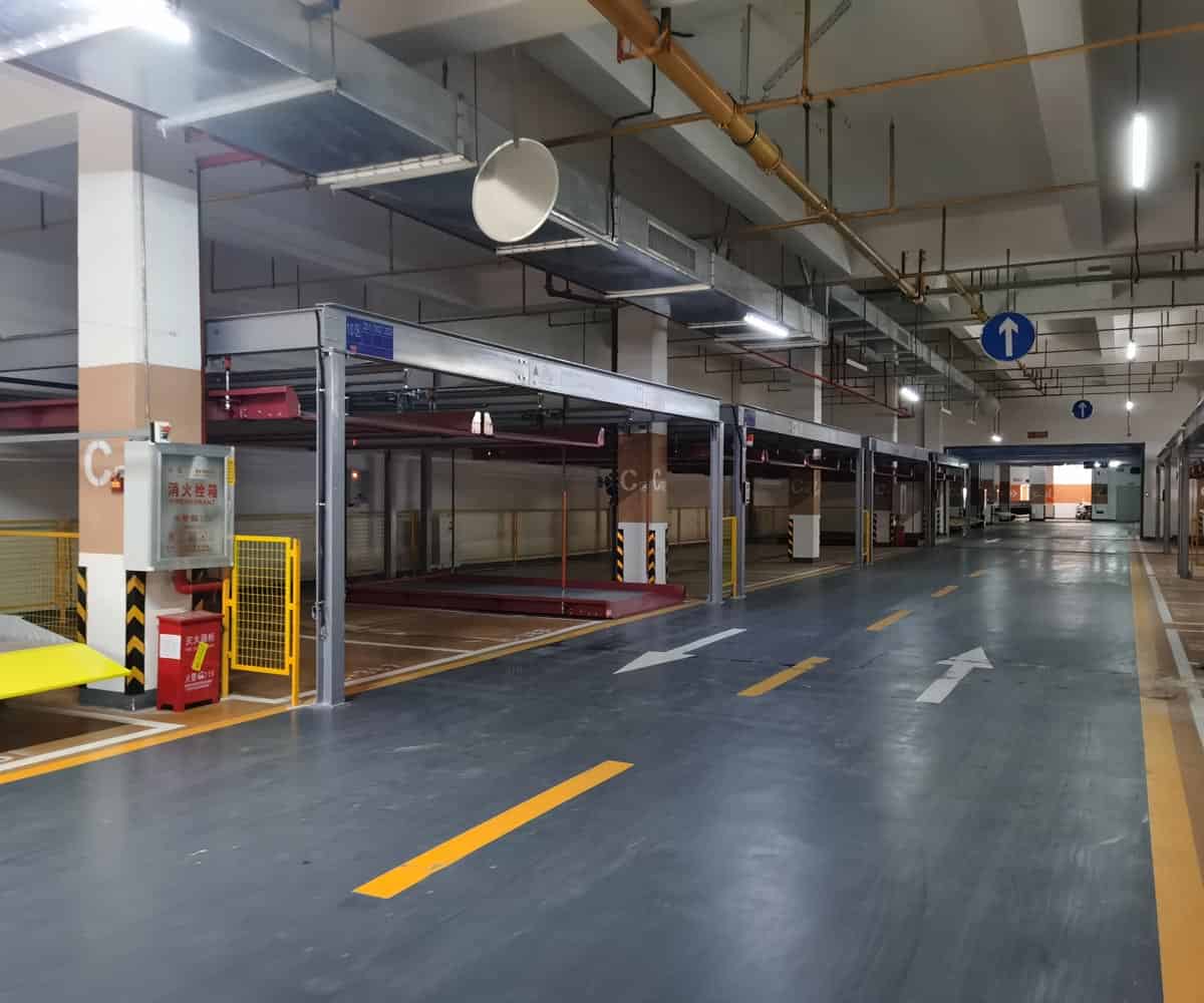 黃平縣小區(qū)家用簡易式立體車庫停車設(shè)備