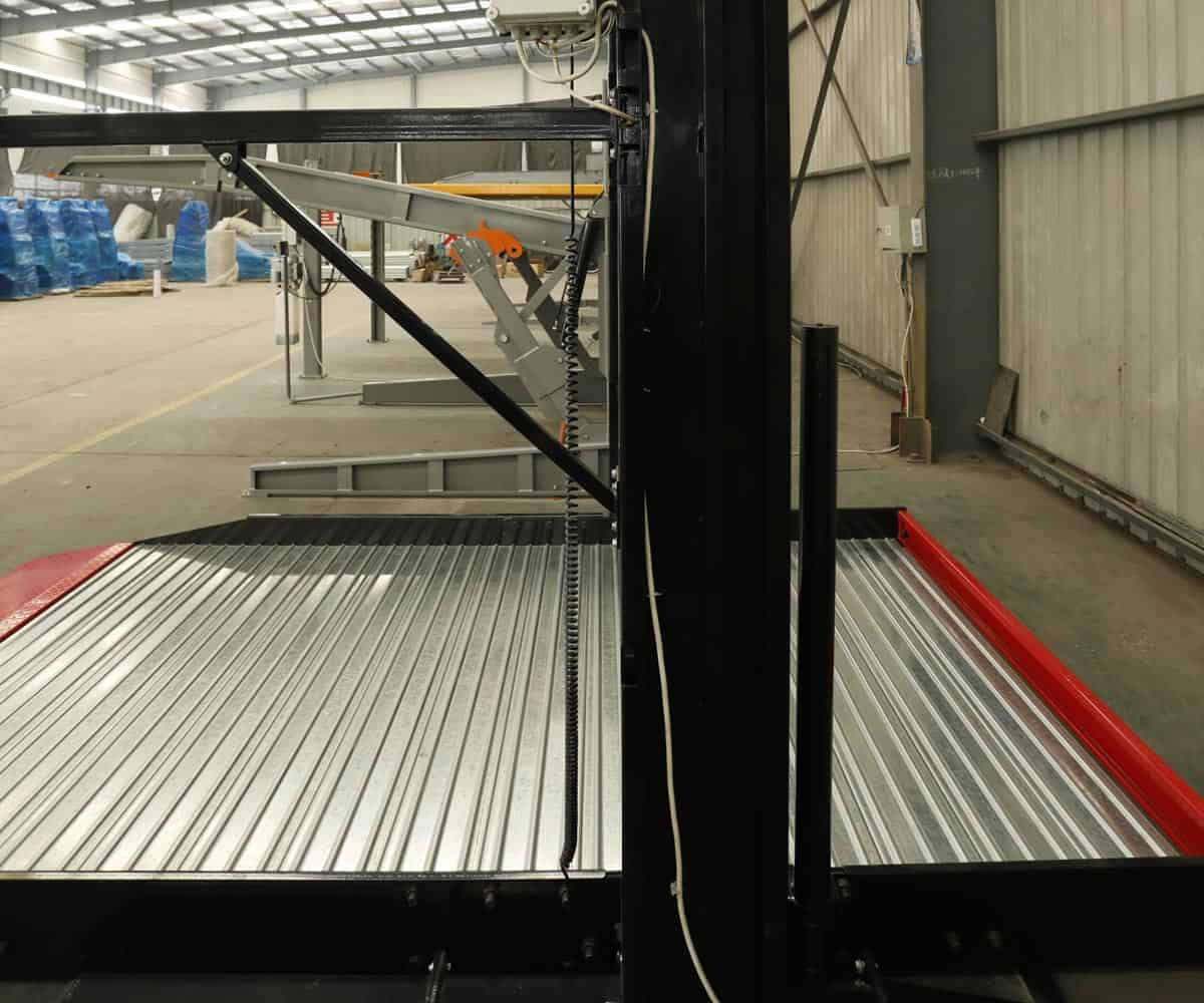 正安縣地下室雙柱升降式機械停車庫