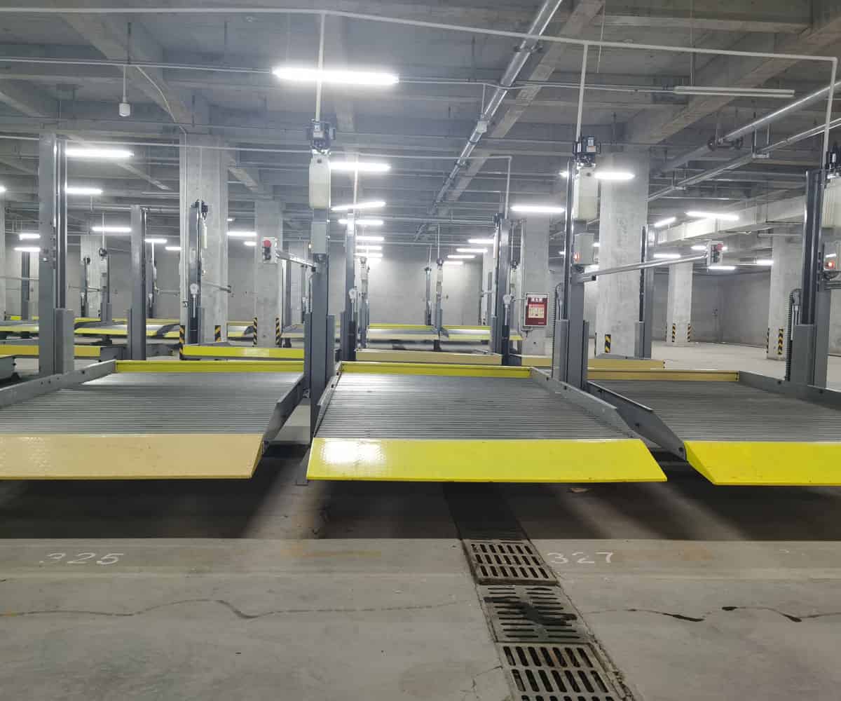 金沙縣地下室家用簡易式機(jī)械式立體車庫