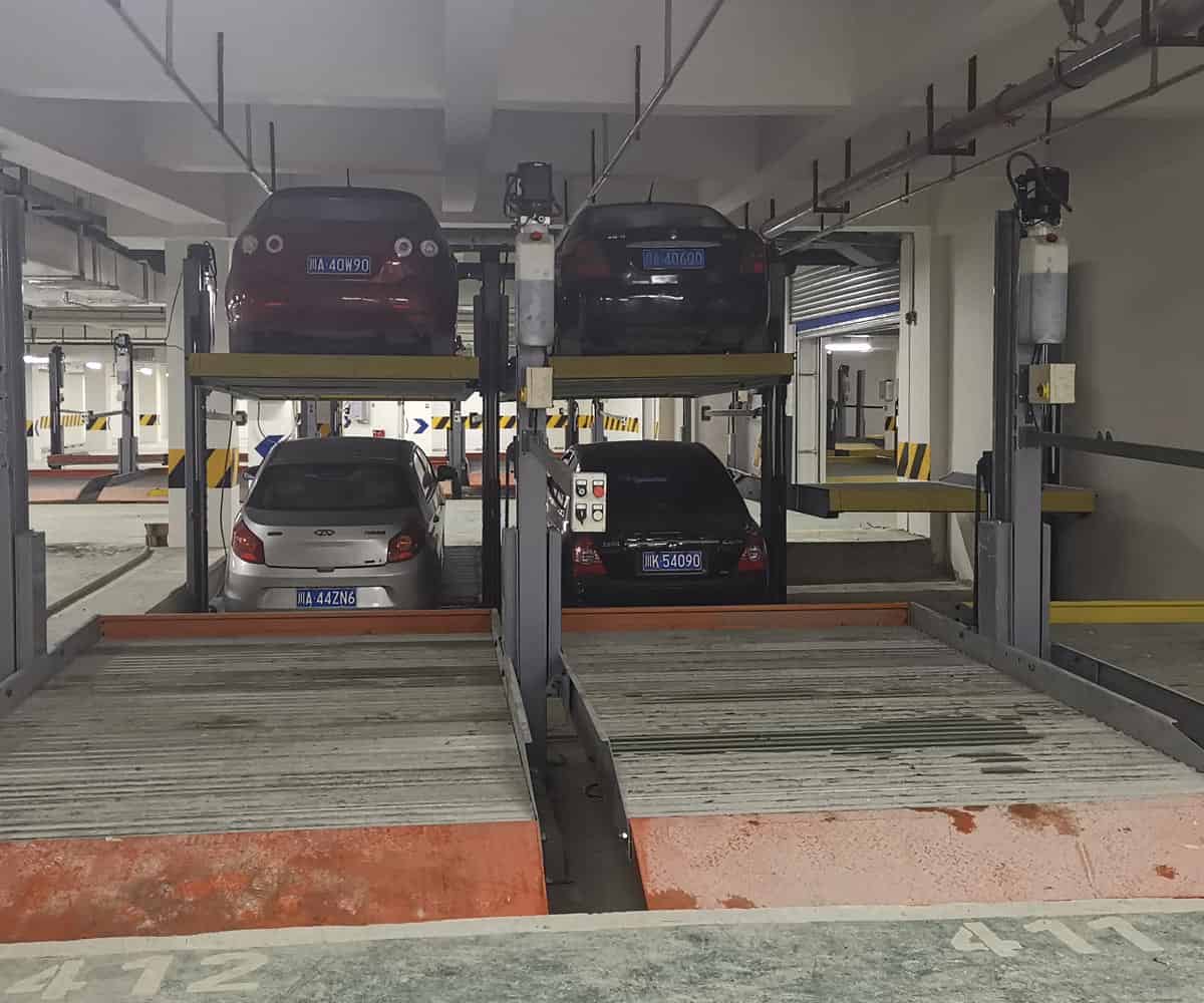 赫章縣地下室雙層機(jī)械式停車設(shè)備