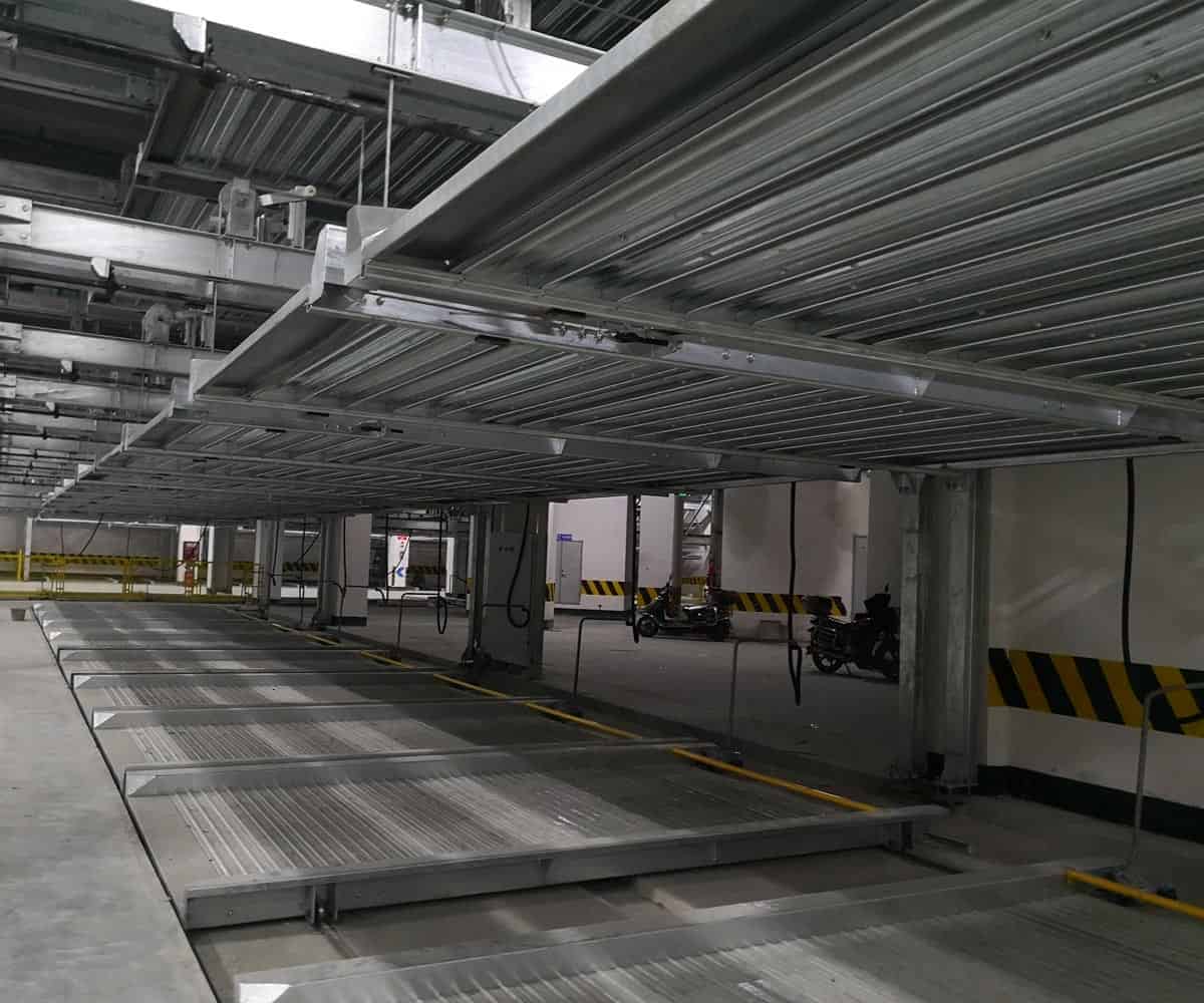 水城縣二層升降平移機械式立體車庫