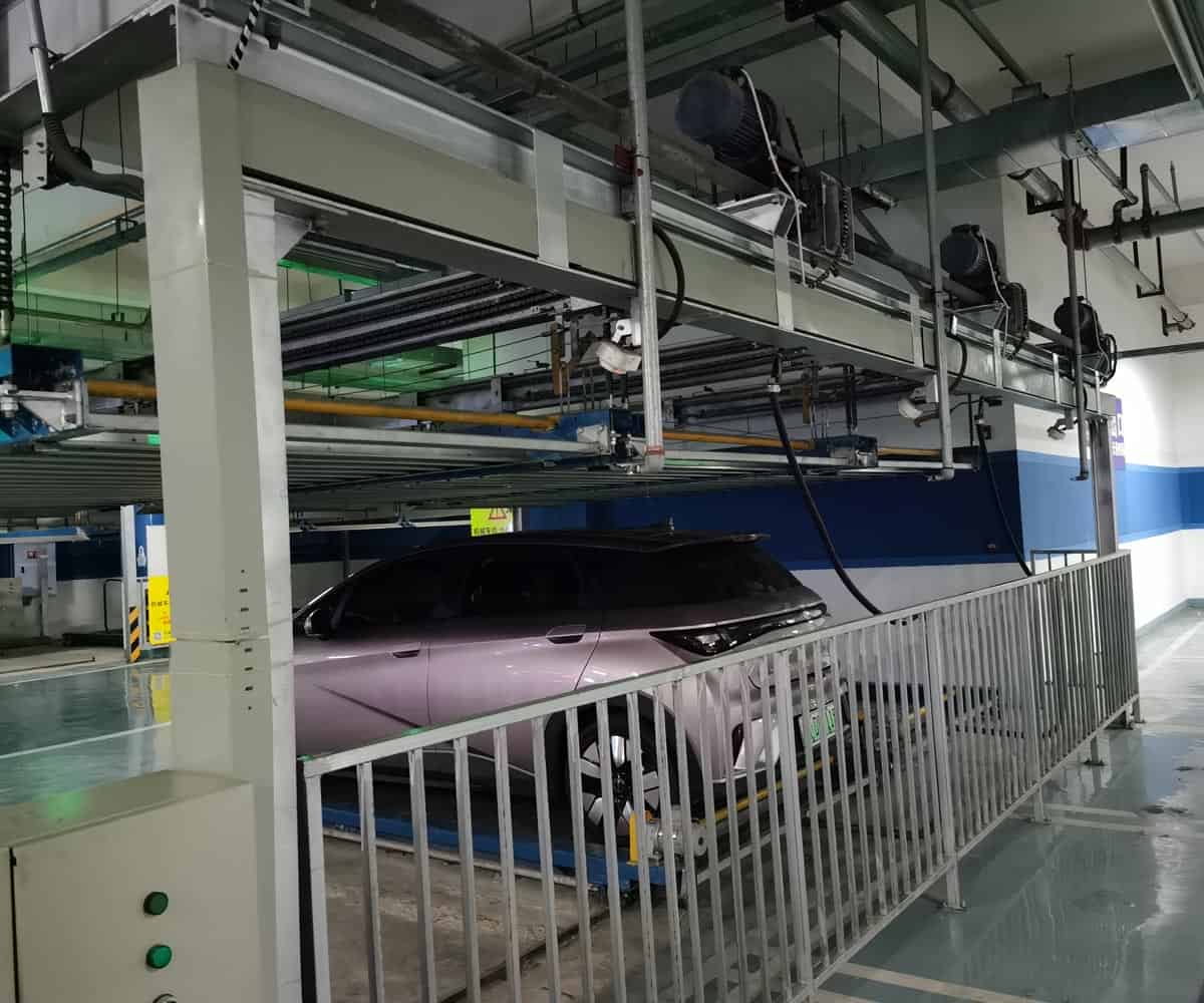 道真縣PSH5五層升降橫移機械式停車設(shè)備
