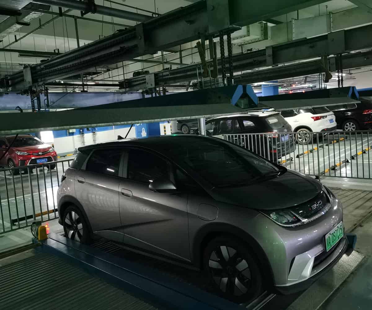 金沙縣負(fù)一正三地坑PSH4D1四層升降橫移機(jī)械式停車設(shè)備
