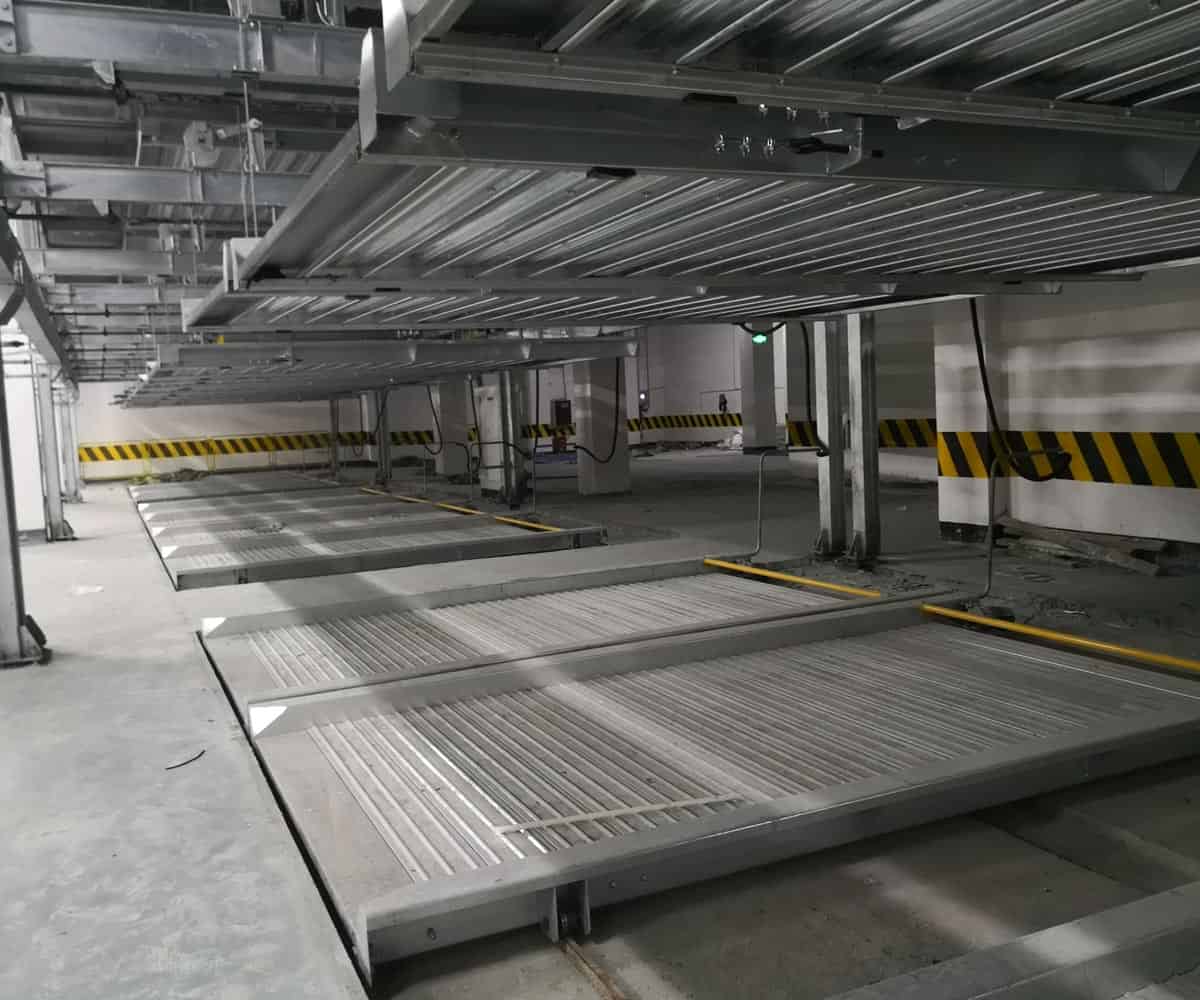 重慶市負(fù)一正二地坑PSH3D1三層升降橫移機械式停車設(shè)備