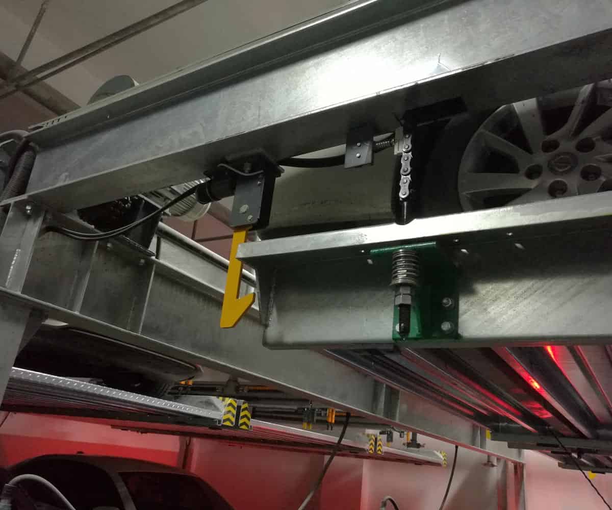 水城縣PSH2重列二層升降橫移機械式停車設(shè)備